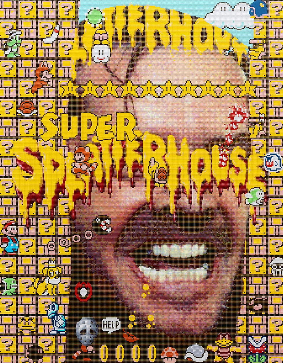 Jack Nicholson -The Shining ×Splatter House & SUPER MARIO BROS. 3