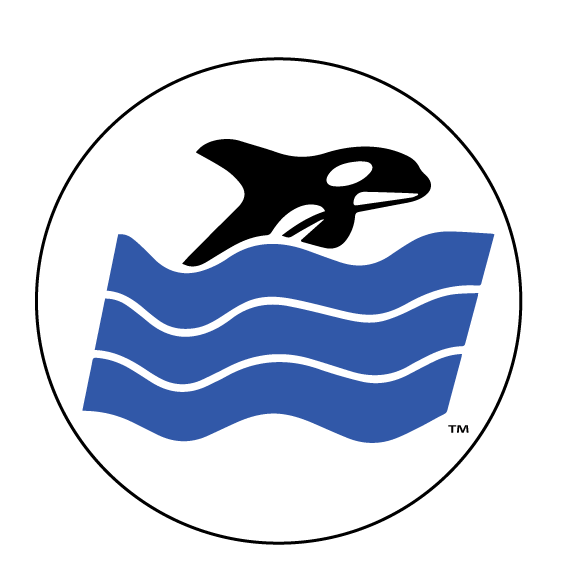 Salish Sea Arts Orca logo