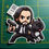 Thumbnail: John Wick & Dog 3" Vinyl Sticker