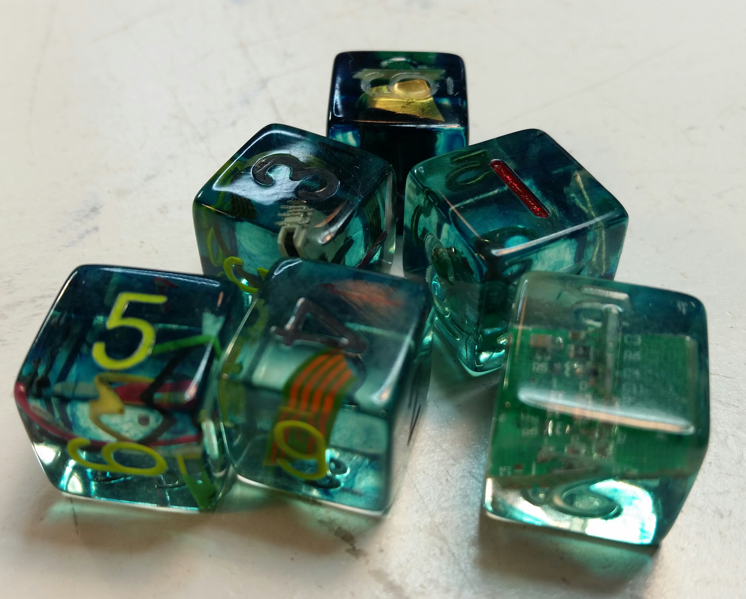 Shadowrun Inspired Dice