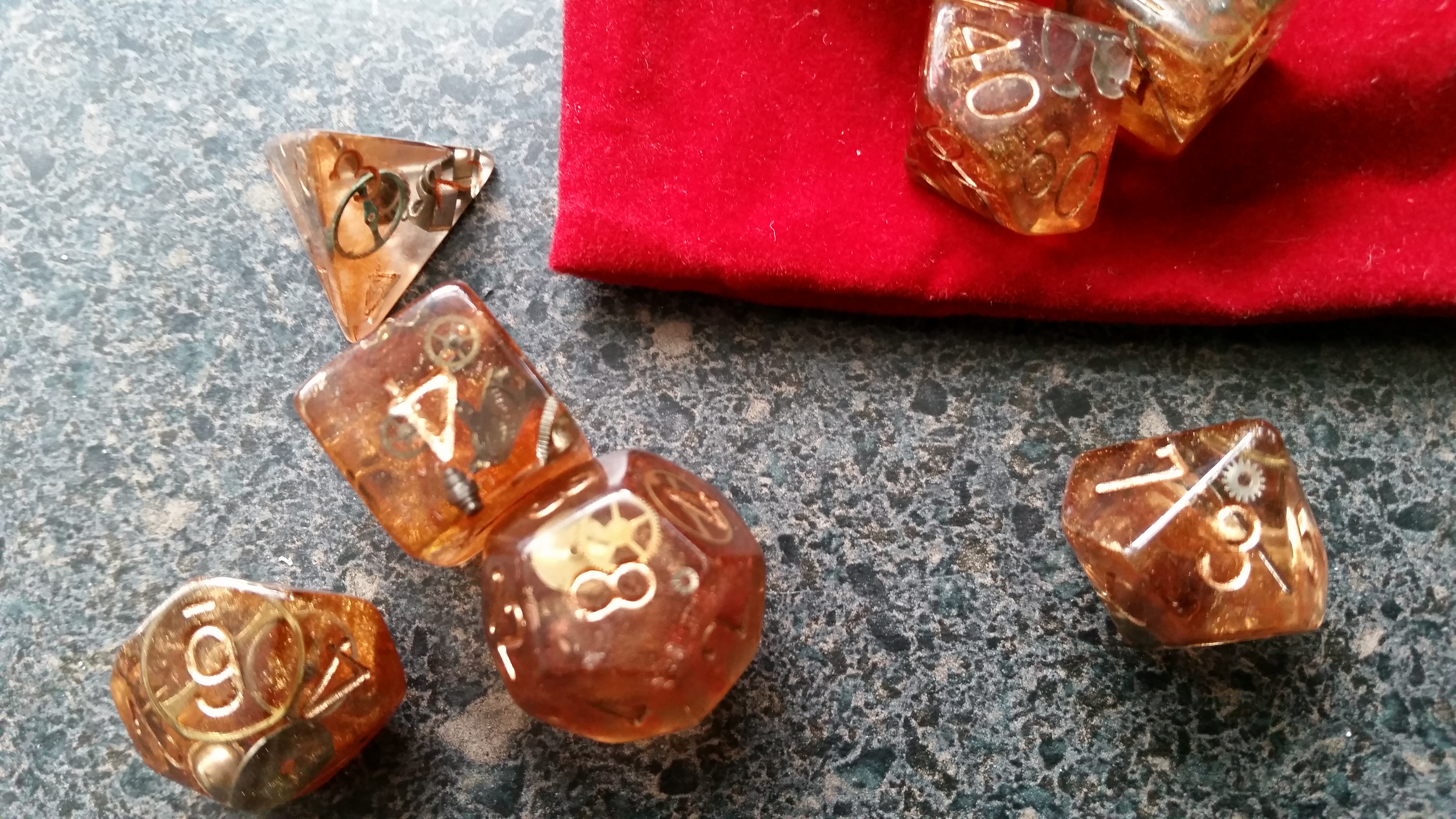 Steampunk Dice