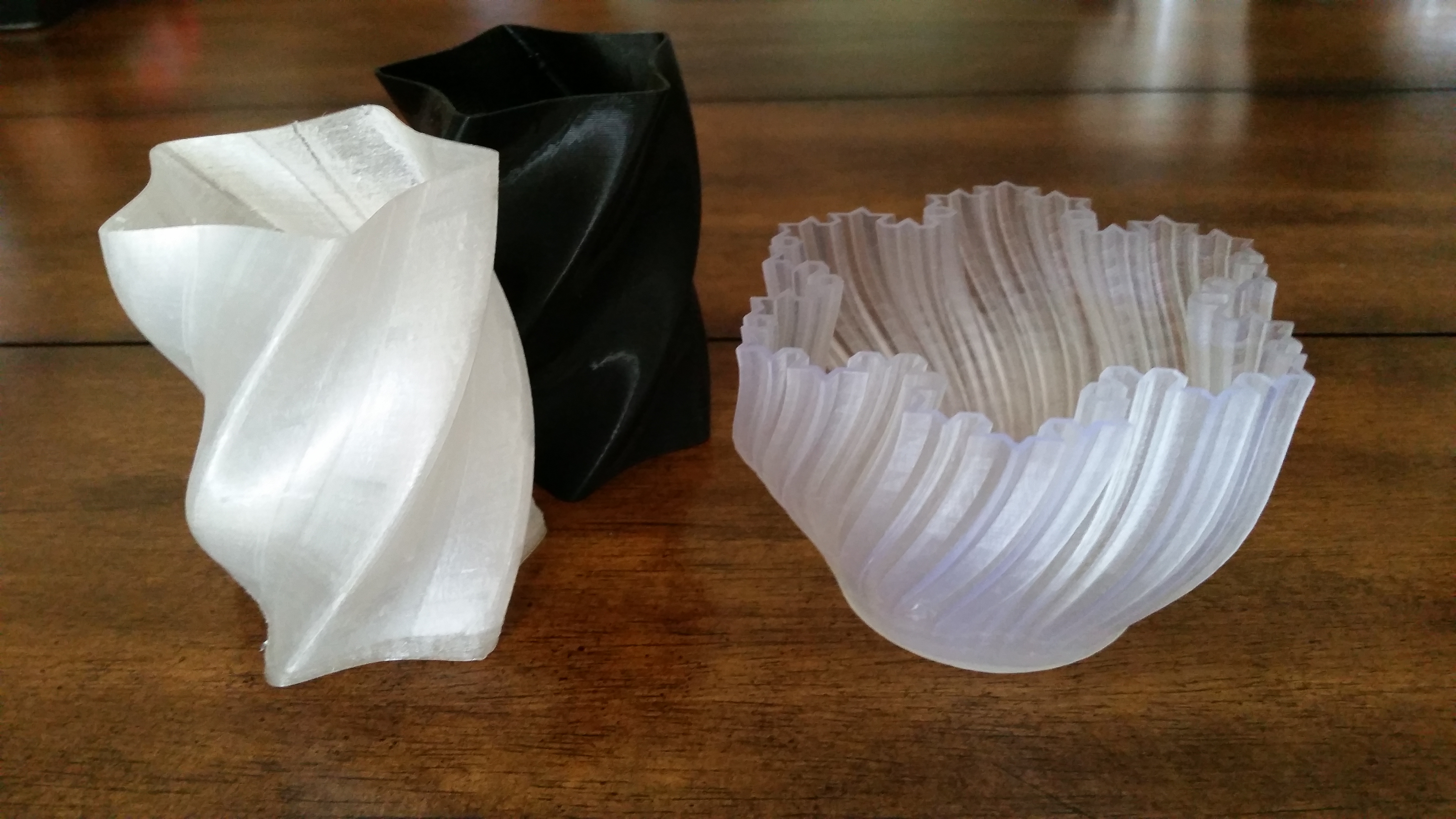 SLA and PLA Prints