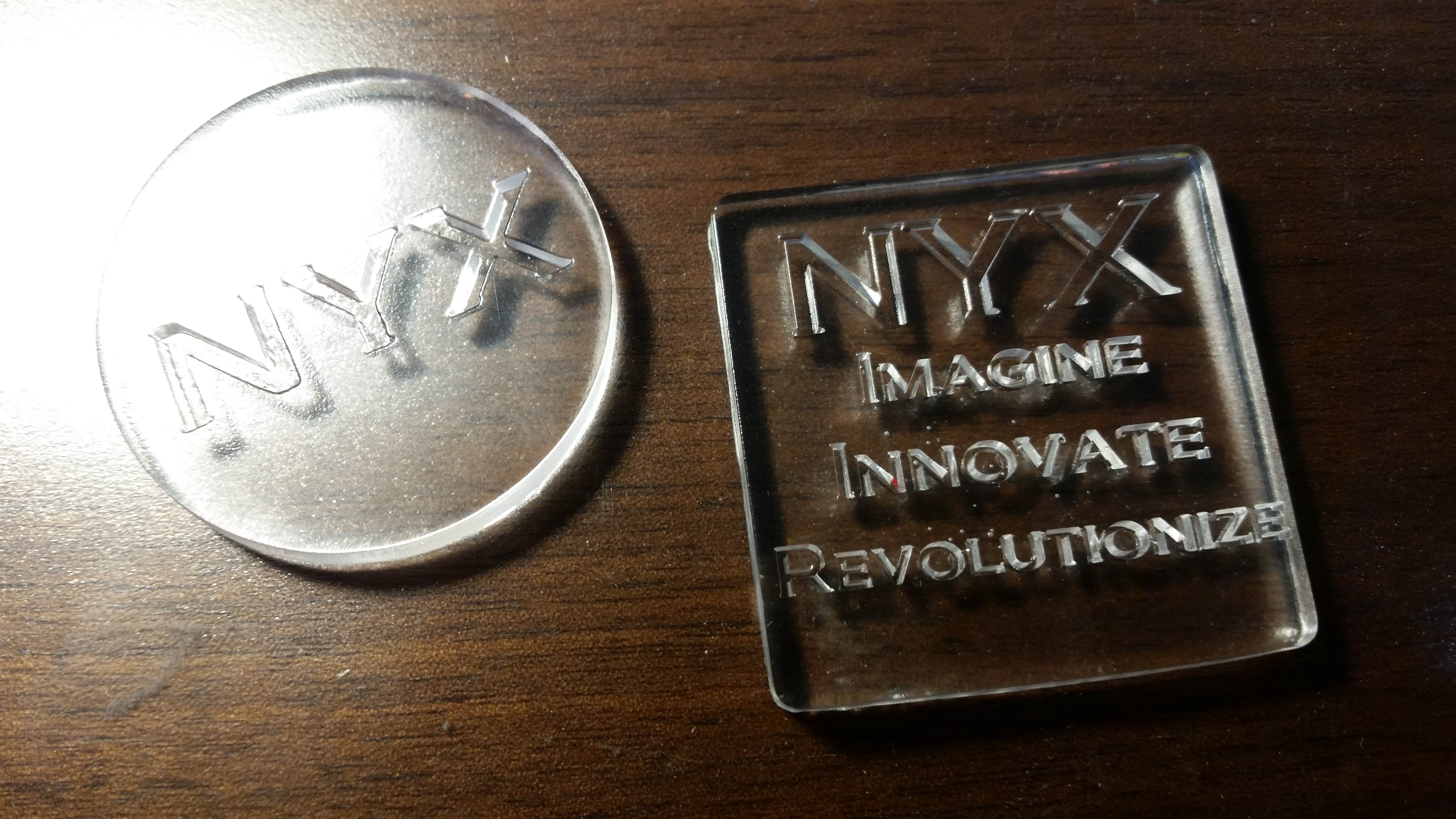 Clear Logo Pucks