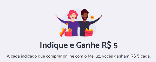 cadastre e ganhe 5 reais