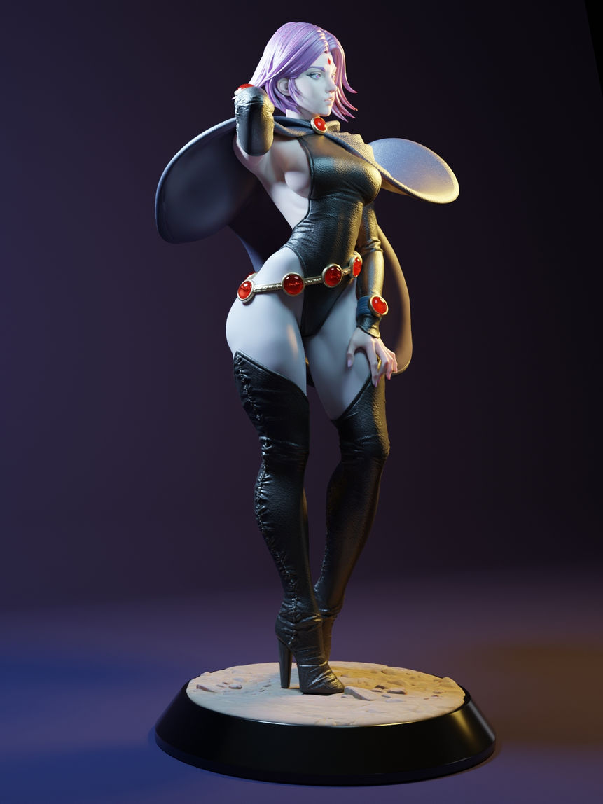 RAVEN,stl,3d model,Original Character,Myth-Inspired,sculpt