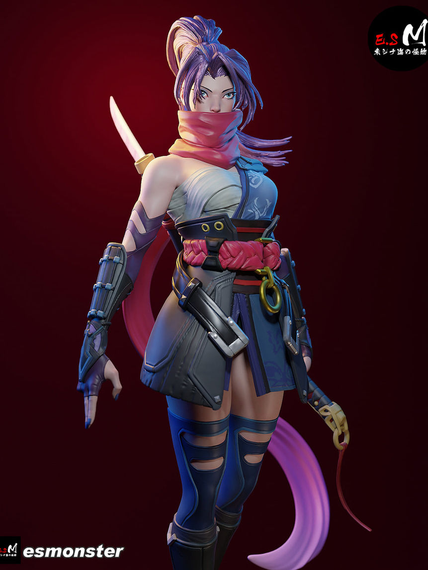 cults3d、cgtrader、High-quality female model files, NSFW files  by E.S Monster