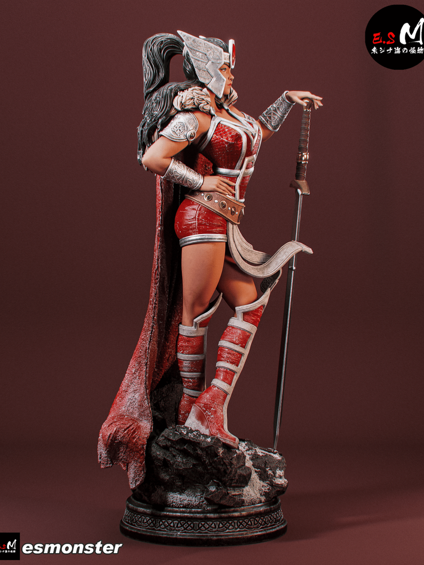 Lady Sif   Fan Art_STL File 