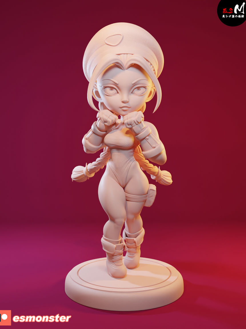 Cammy,Street Fighter,fanart,stl,3d model,Character,Myth-Inspired,sculpt