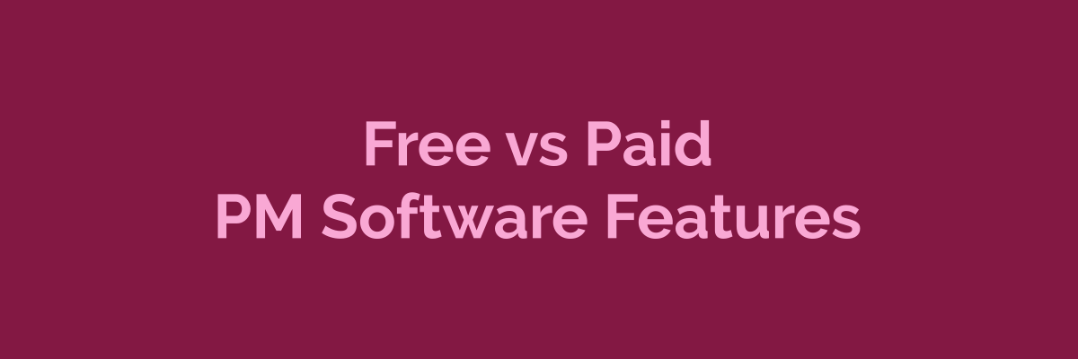 Free vs paid property management software features comparison