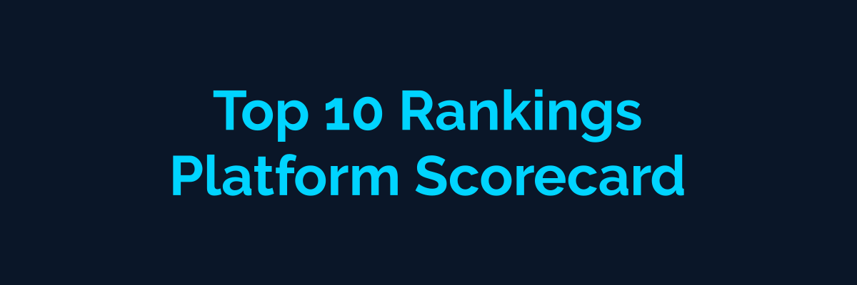 Top 10 property management software platform scorecard