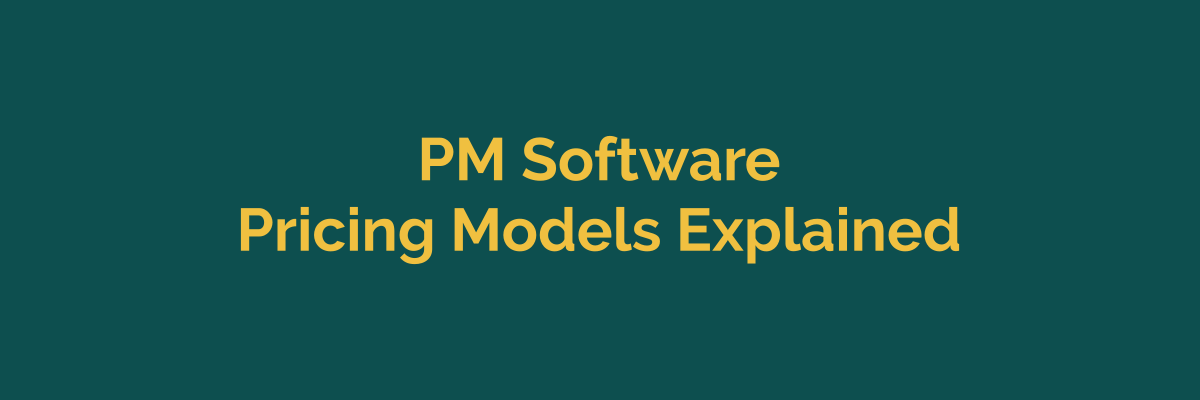 Property management software pricing models explained