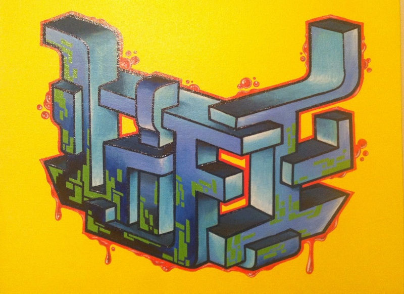 LIFE-For Sale (acrylic on canvas)