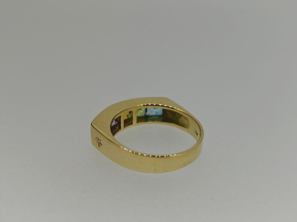 Thumbnail: Inel H. Stern Multistone Rainbow Band 