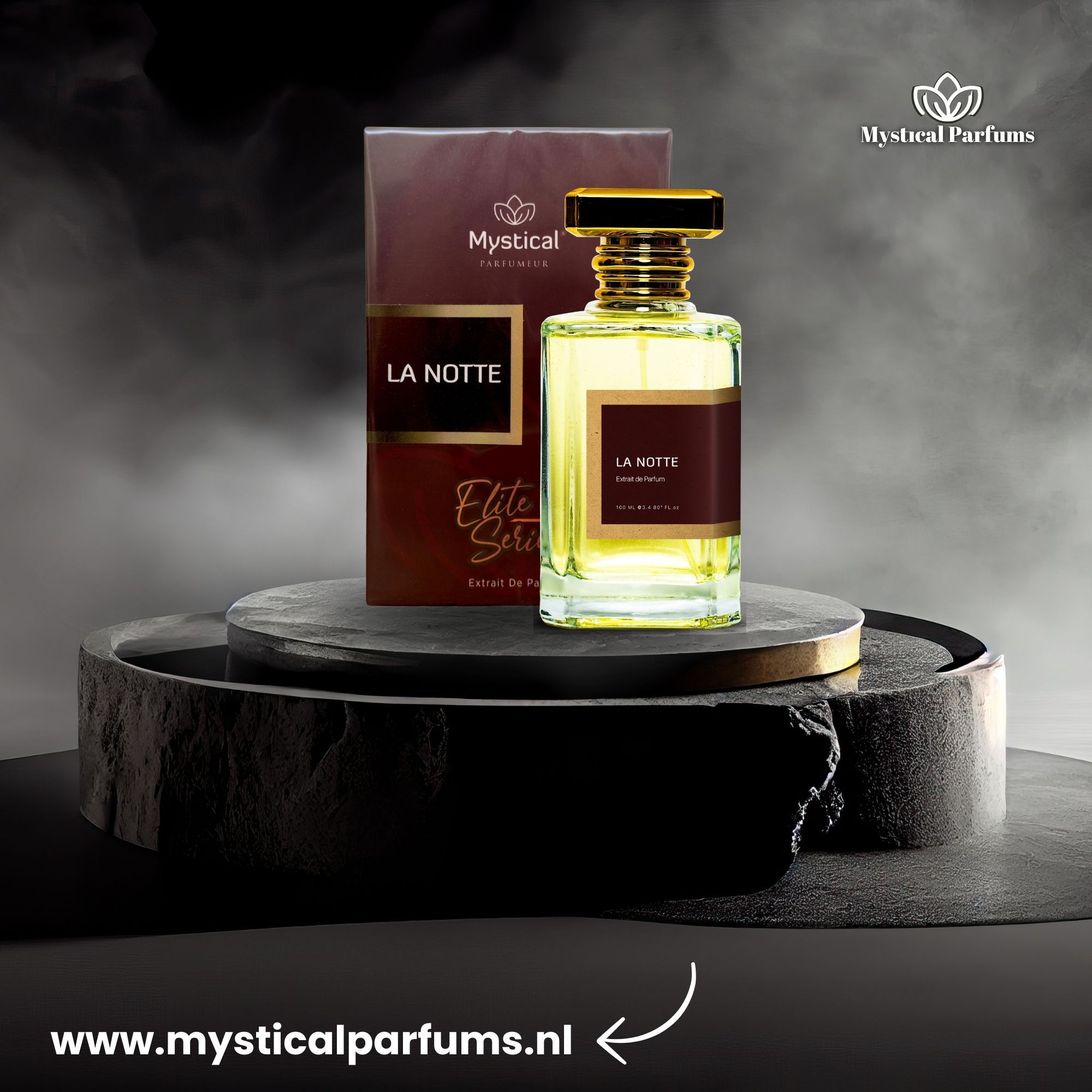 110ml - extrait de parfum- Unisex - La Notte