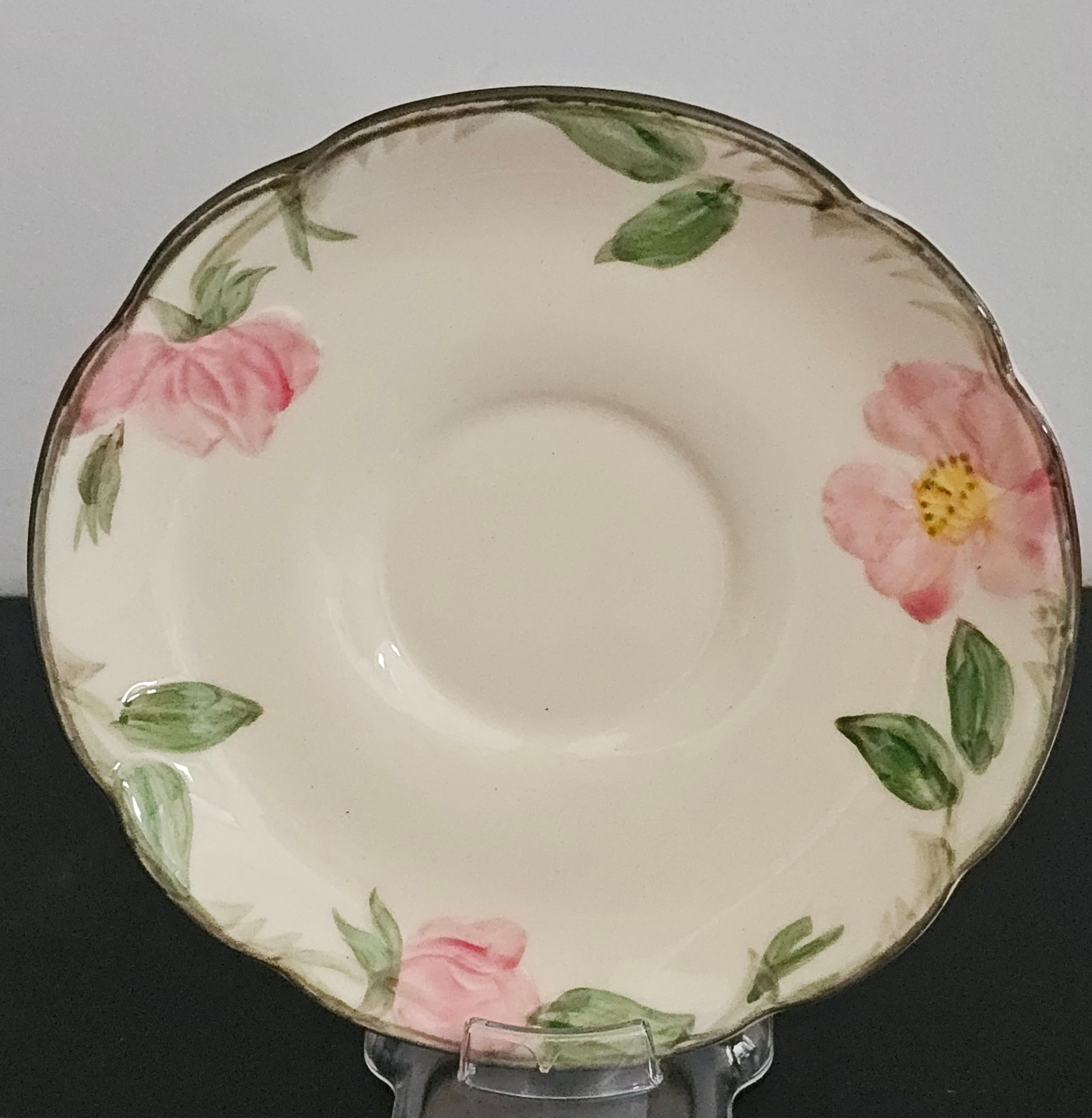 Franciscan Desert Rose Saucer only -Vintage
