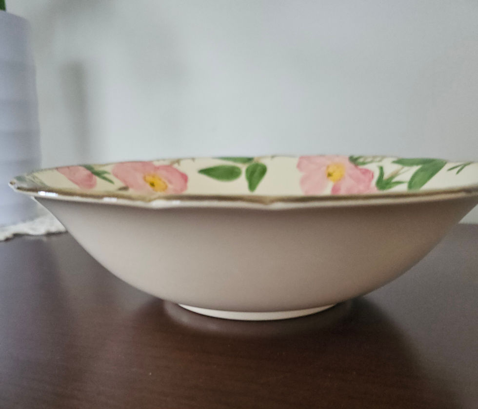 Thumbnail: Vintage Franciscan Desert Rose 9" Vegetable / Serving Bowl – Made in USA