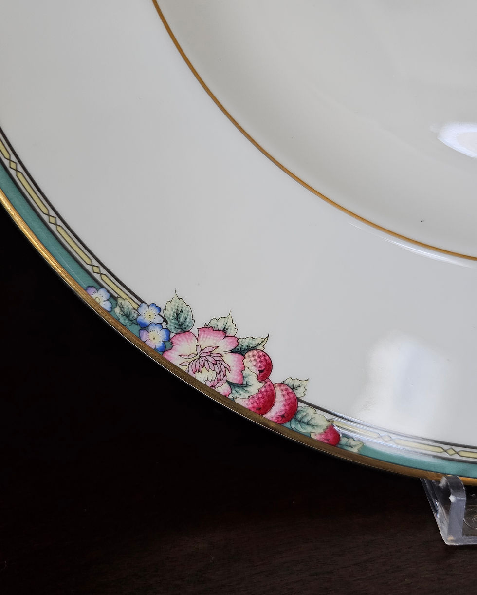 Küçük resim: Vintage Royal Doulton Orchard Hill Dinner Plate H5233 | 10" Fine Bone China Made