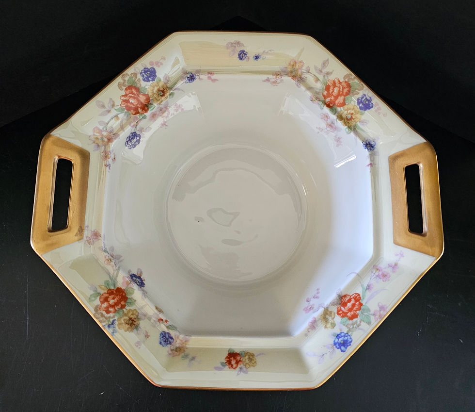 Miniaturbild: Vintage Theodore Haviland Limoges "Jewel"Pattern-Made in France- Octagonal Cover