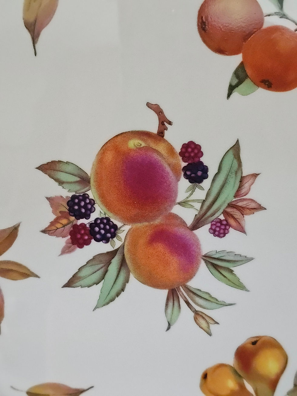 Miniaturebillede: Vintage Royal Worcester "EVESHAM" Gold Large 13" Serving Tray