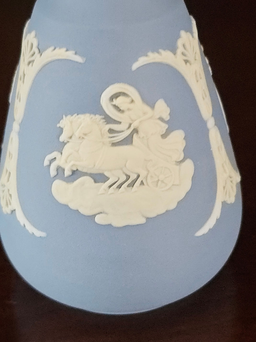 Miniaturbild: Vintage Wedgwood Jasperware Light Blue Bud Vase  | Made in England