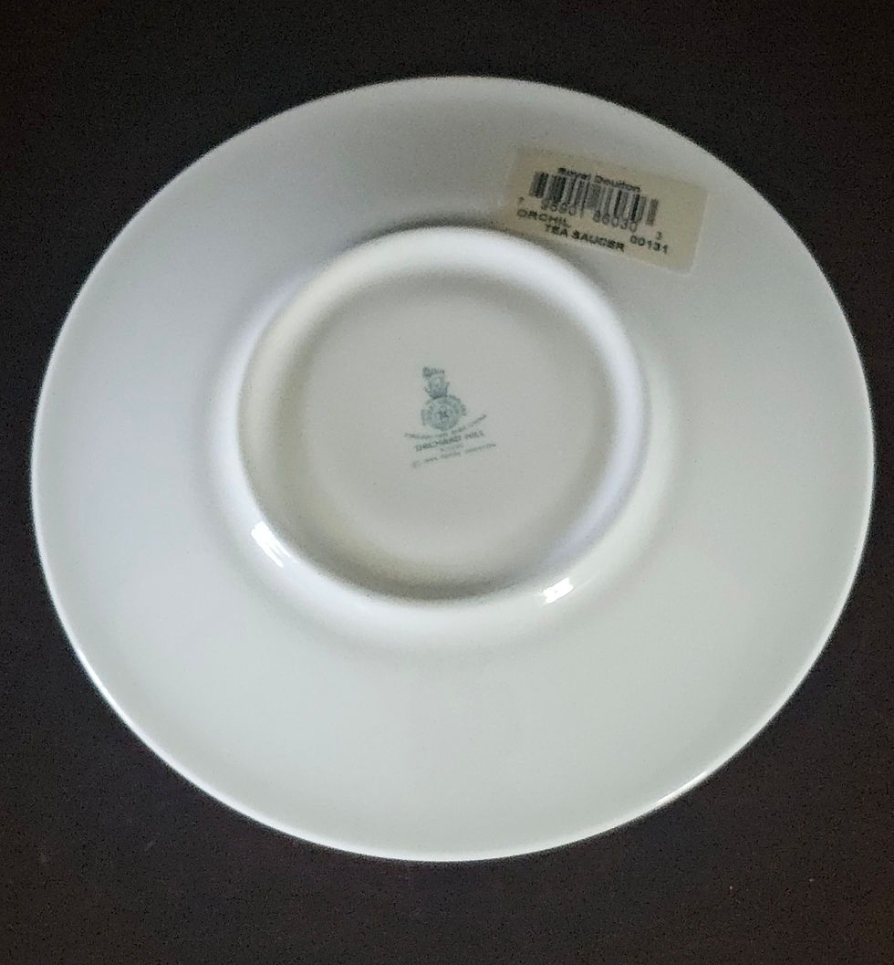 Miniature : Royal Doulton Orchard Hill H5233 Cup & Saucer | Vintage English Fine Bone China