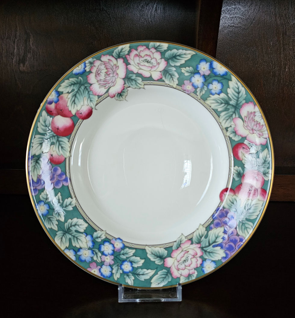 Miniatura: Vintage Royal Doulton "Orchard Hill" Fine China-28 Piece Dinnerware Service for