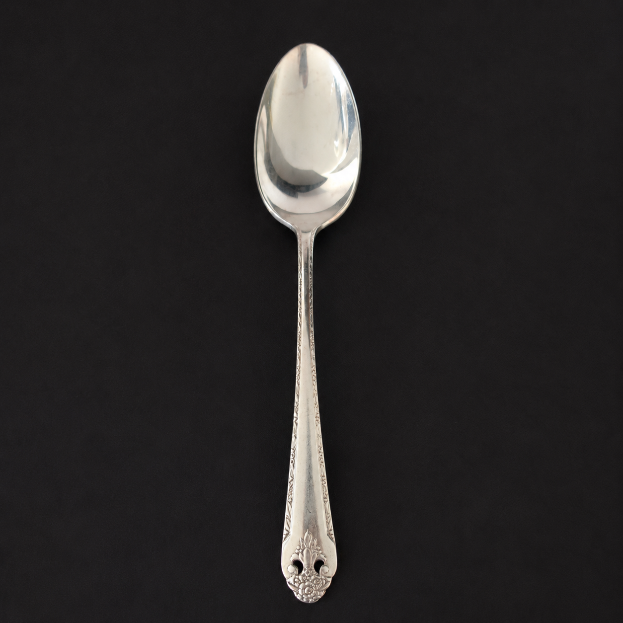 Vintage Holmes & Edwards Silverplate Serving Spoon-"Lovely Lady" Pattern