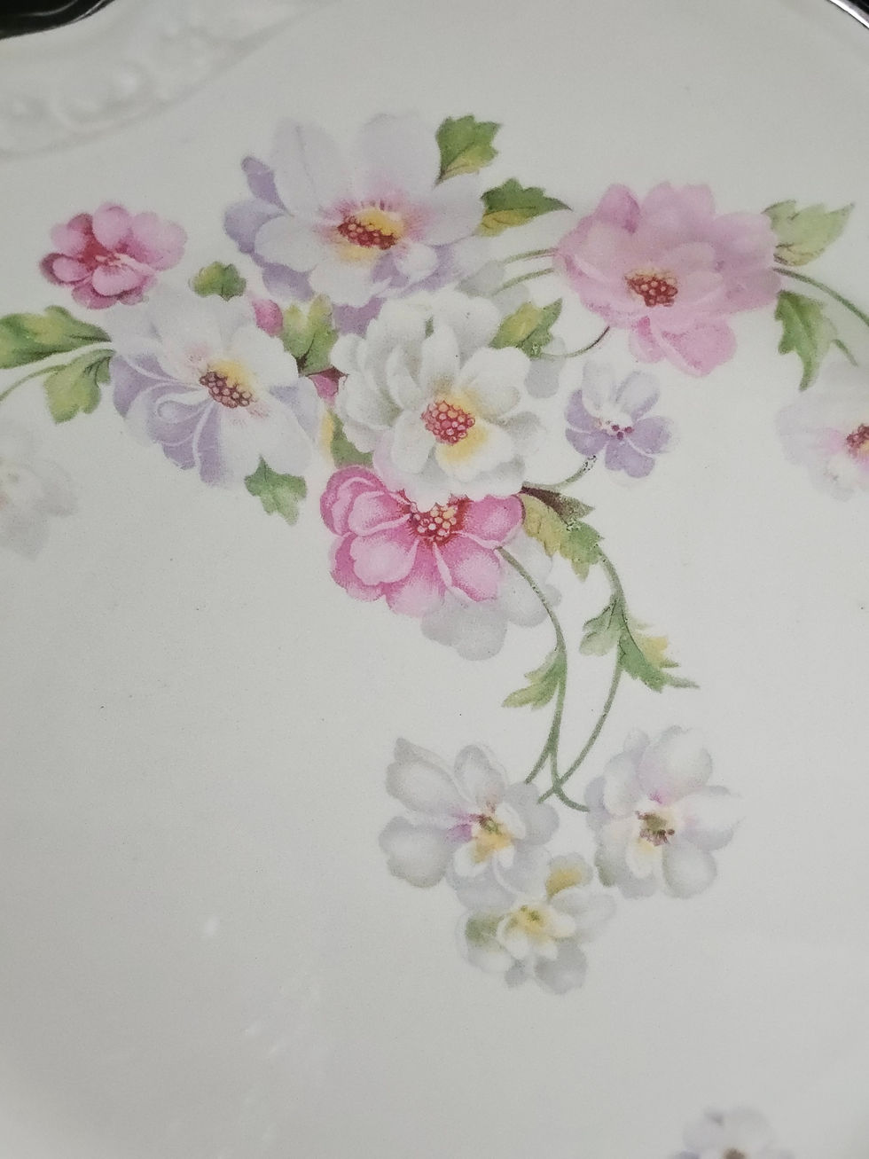 サムネイル： Vintage Homer Laughlin Virginia Rose- Set of 5 Luncheon/ Dinner Plates