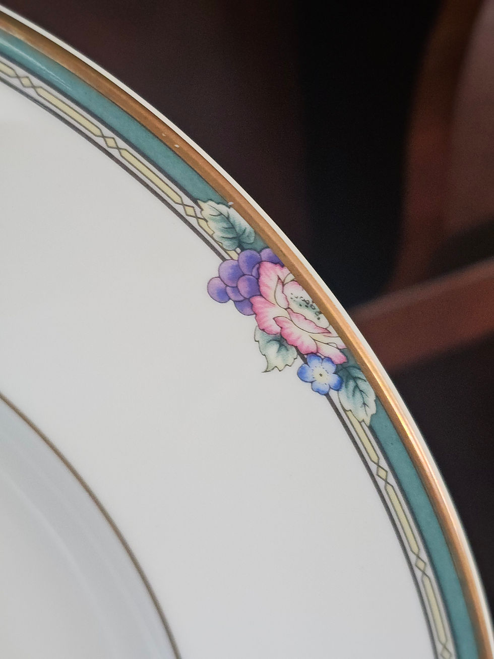 Küçük resim: Vintage Royal Doulton Orchard Hill Dinner Plate H5233 | 10" Fine Bone China Made