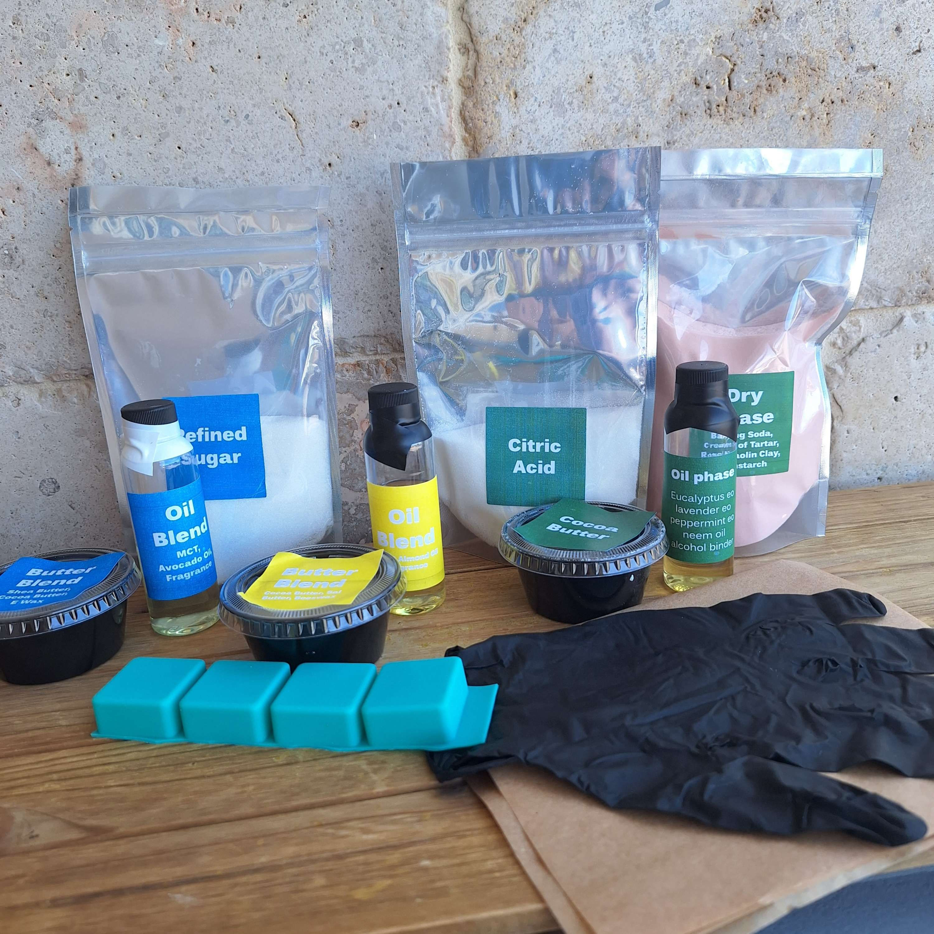 3-activity DIY bath and body kit! Make Your Own!!