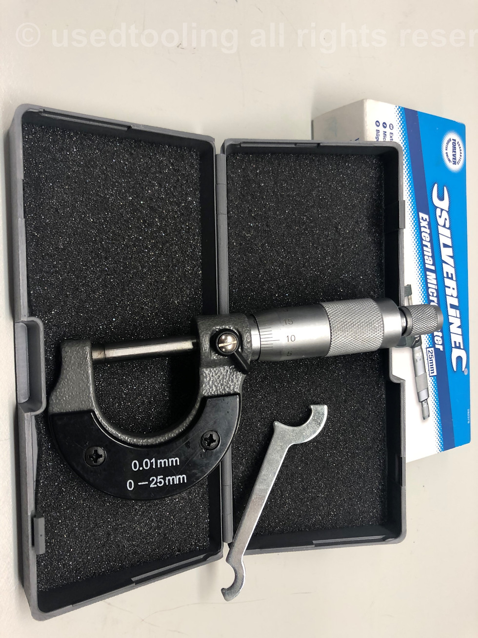 Thumbnail: Silverline micrometer 0-25mm