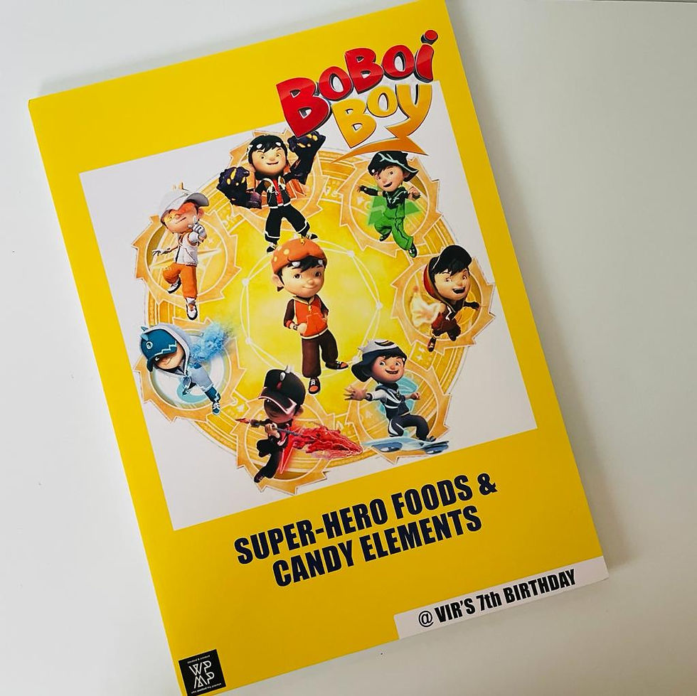 Thumbnail: Party Table Signs