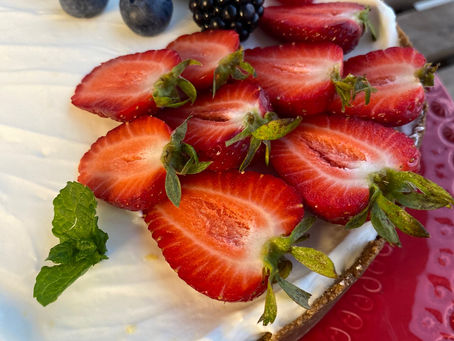 Cheesecake de frutos vermelhos