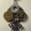 Thumbnail: Large Steam Punk Gear Necklace with Copper Bug