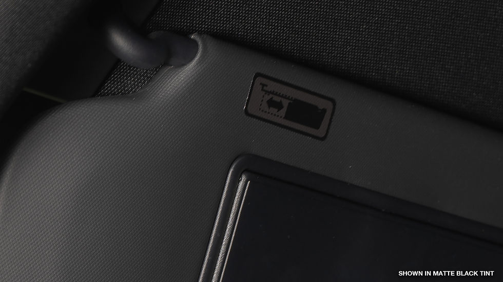 Thumbnail: Visor Warning Covers for Ford Mustang Mach-E