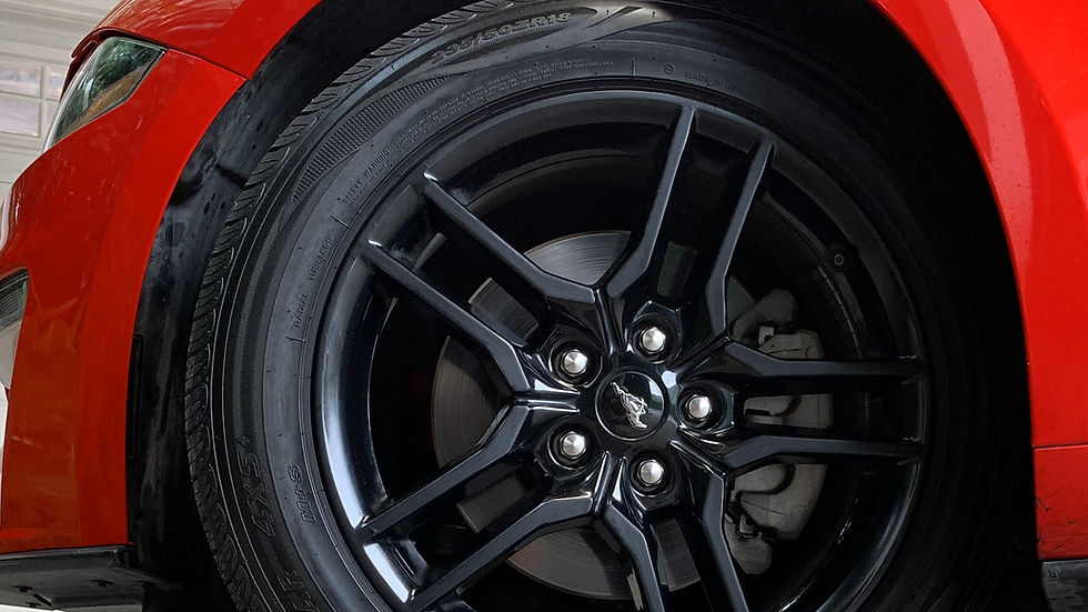 Thumbnail: Vinyl Decals for Mustang 18" Machined-Face Wheels