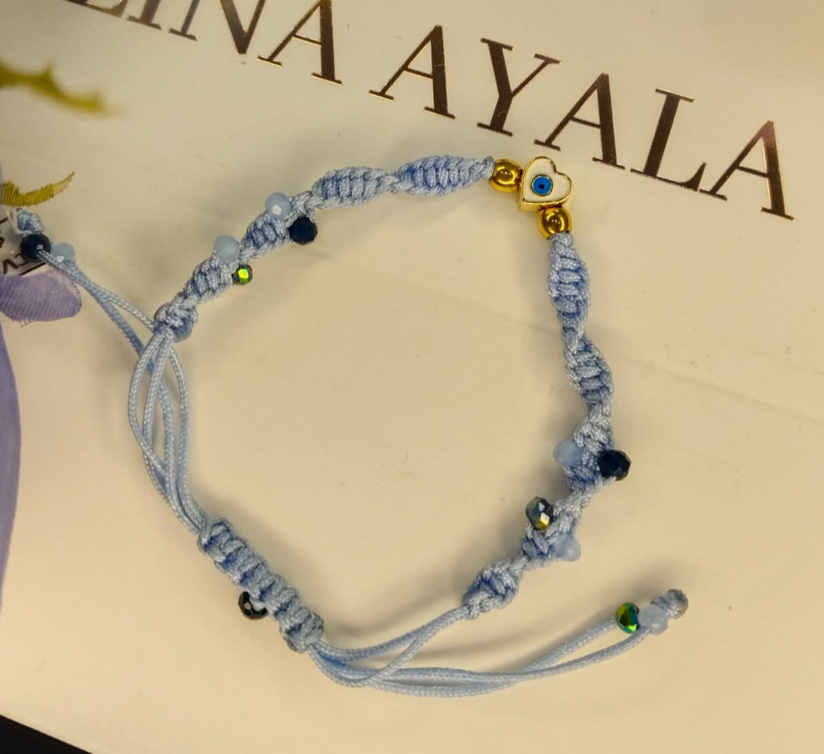 Manilla ojo turco tejido espiral ajustable