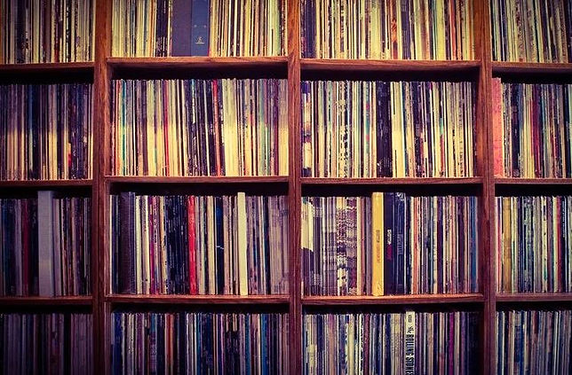 Vinyl Record Album Collection and Library