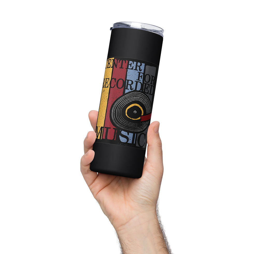 Thumbnail: Hand holding a black tumbler, visible text: 