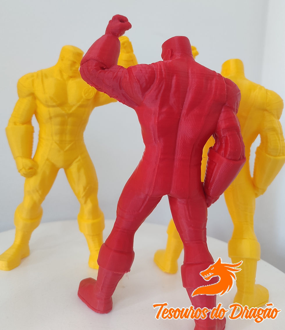 Miniatura: Bonéco Colossus X-Man Marvel | Brinquedo e Decoração Marvel | Personalizavel