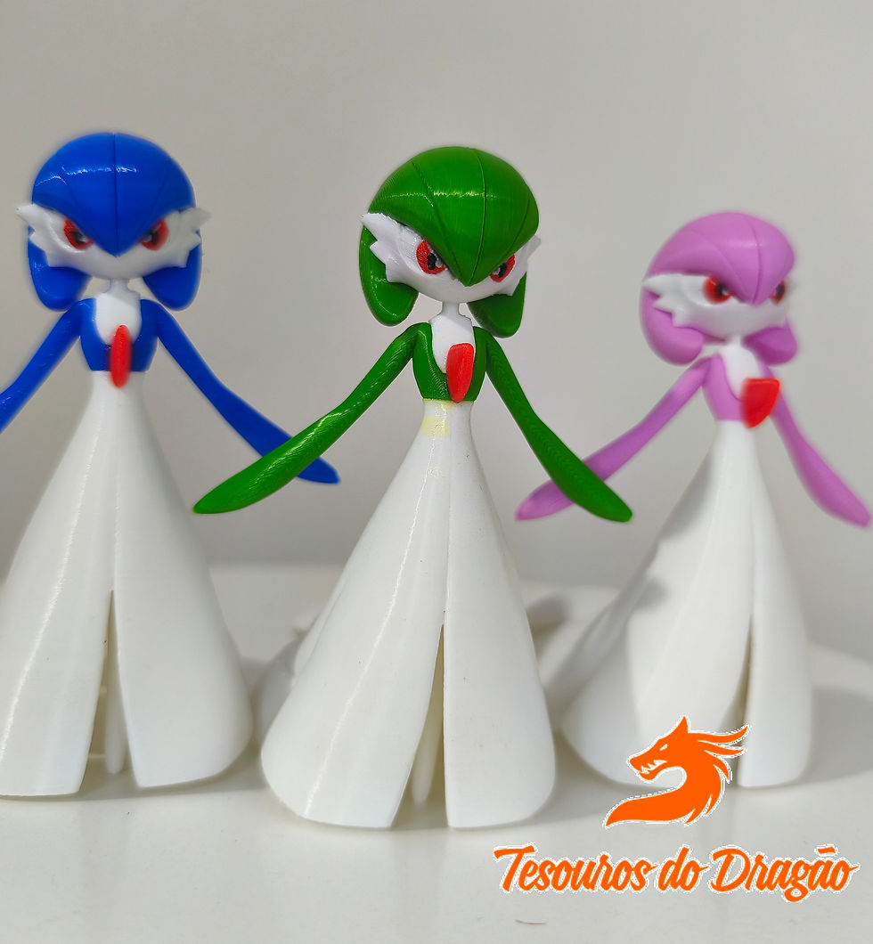 Miniatura: Pokémon Gardevoir Personalizável | Pokémon Action Figure Presente