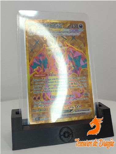 Suporte Universal de Carta Compativel com carta PSA- TCG - Pokemon