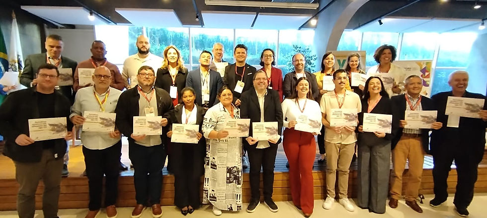 La OMPT distinguió a los 21 periodistas turísticos más influyentes del siglo XXI en Caxias do Sul