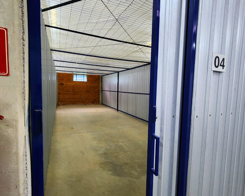 Box disponível para armazenamento no self storage Cubico