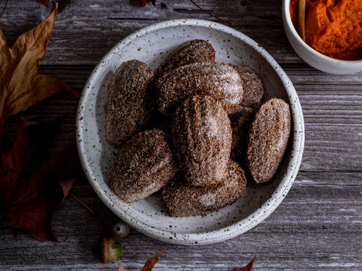 PUMPKIN SPICE MADELEINES