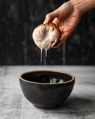 BUTTERMILK VANILLA BEAN MOCHI DONUTS