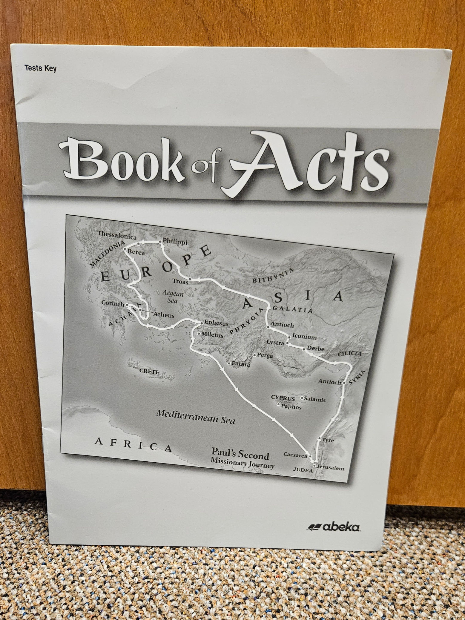 A Beka Book of Acts Test Key