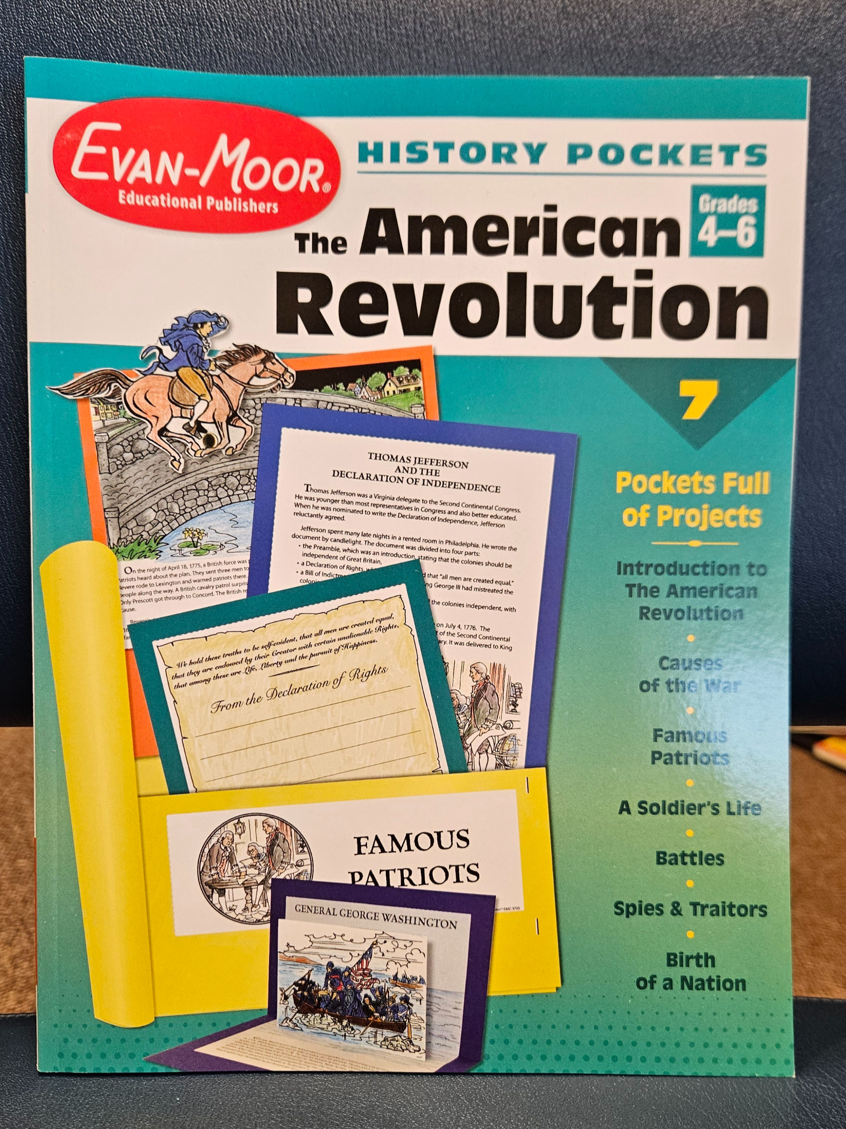 Evan-Moor American Revolution Grades 4-6