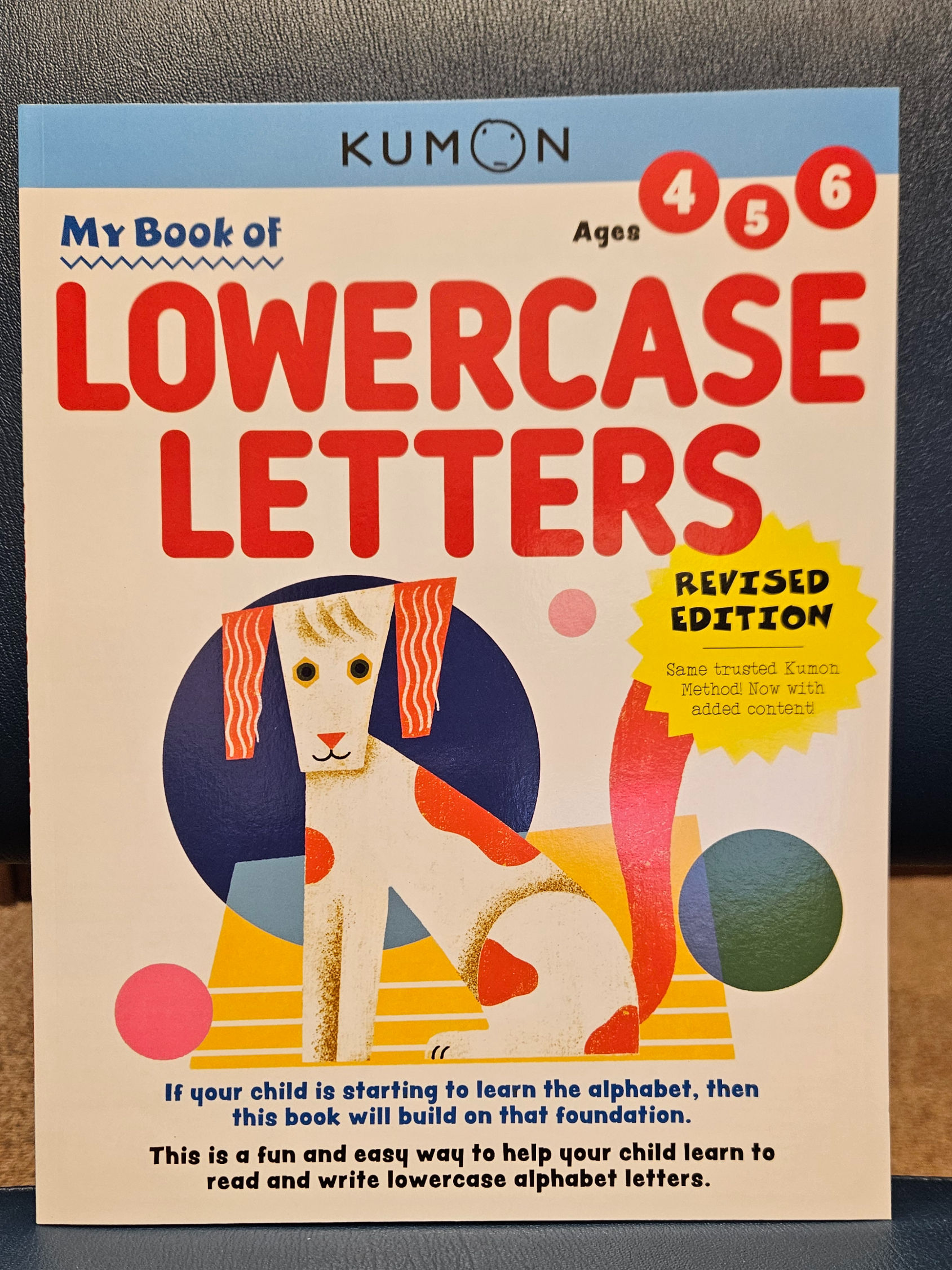Kumon Lowercase Letters Ages 4, 5, 6