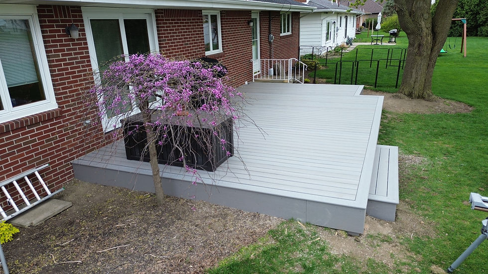 Driftwood Grey Composite Deck